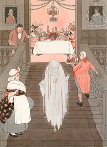 The Ghost and the Mince Pie, 1941 by William Heath Robinson